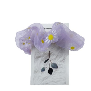 Sét 5 Scrunchie hoa cúc - Phụ kiện tóc