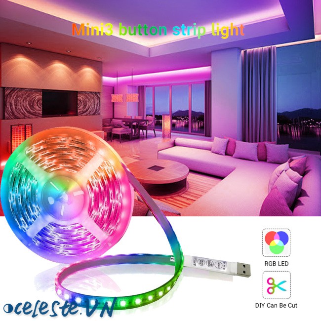 Rgb 5050 Usb Tape  Lights Tv Background Led Tape  Light Flexible Strip Lamp 5v Diode