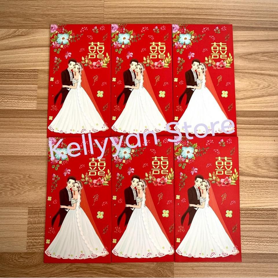 COMBO 6 LÌ XÌ ĐÁM CƯỚI ĐÁM HỎI - MẪU ĐẸP PHONG CÁCH HIỆN ĐẠI XINH XINH