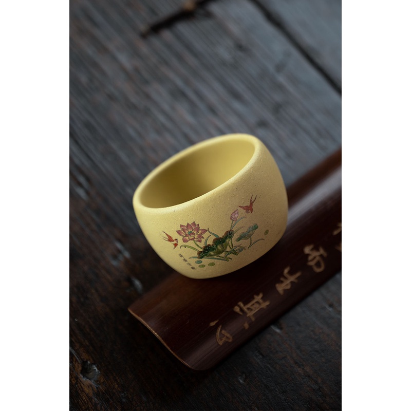 Chén Tử Sa Nghi Hưng, Chén Uống Trà Dung Tích 60 ml (Nguyên Khoáng Đoạn Nê)