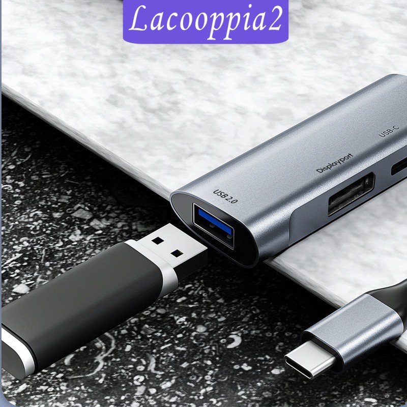[LACOOPPIA2] USB C to Display USB-C Charging Port for MacBook Pro Laptop Smartphones