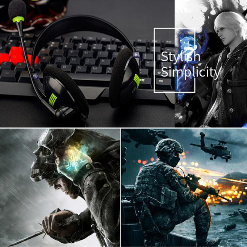 Tai Nghe Chụp Tai Jack 3.5mm Có Micro Âm Thanh Siêu Nhẹ | BigBuy360 - bigbuy360.vn