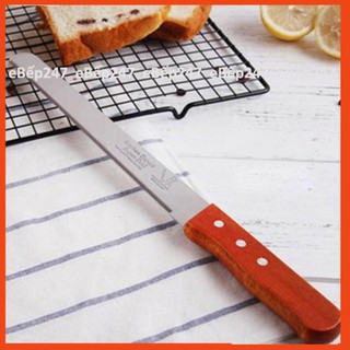 [Siêu rẻ+Freeship] Dao cắt bánh răng cưa inox cao cấp cỡ 38, 42cm - eBếp247