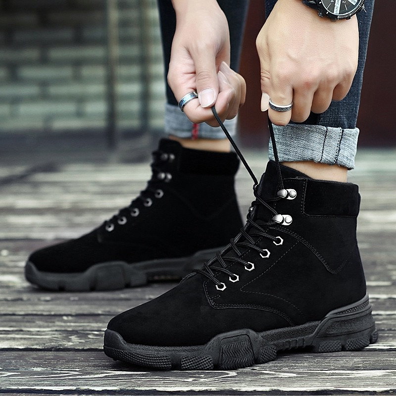 boots men black boots men black boots for men Korean boots men boots Waterproof boots men Leather boots men high boots men boots Motorcycle boots bota Chelsea boots,ankle boot men,men boot