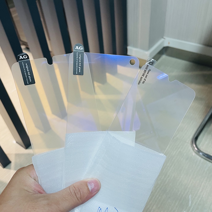 Kính cường lực Nhám chống vân tay - Full Màn Cho Samsung Galaxy A02S A03S A52S A21S A10 A20 A30 A50 A10S A20S A30S A50S A01 A11 A31 A51 A71 A12 A32 A52 A72 Note 10 Lite