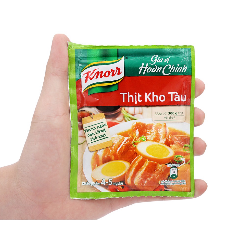Gia Vị Hoàn Chỉnh Knorr Thịt Kho tàu 28G