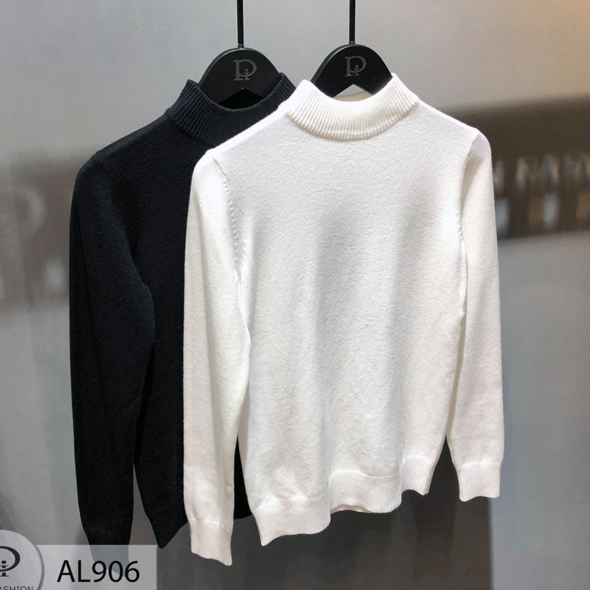 Áo len nam cổ trụ cổ 3 phân. Chất len mềm mịn | BigBuy360 - bigbuy360.vn