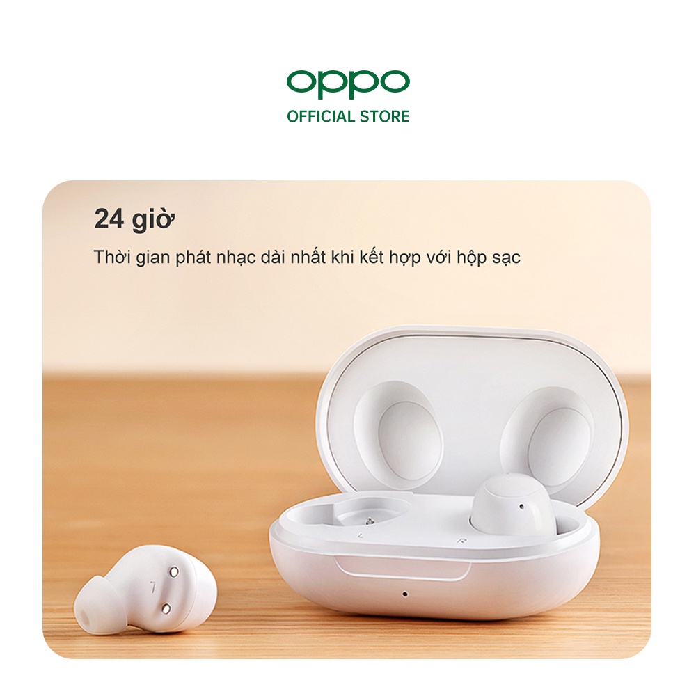 Tai nghe TWS OPPO Enco Buds - Hàng Chính Hãng - Mới ra mắt