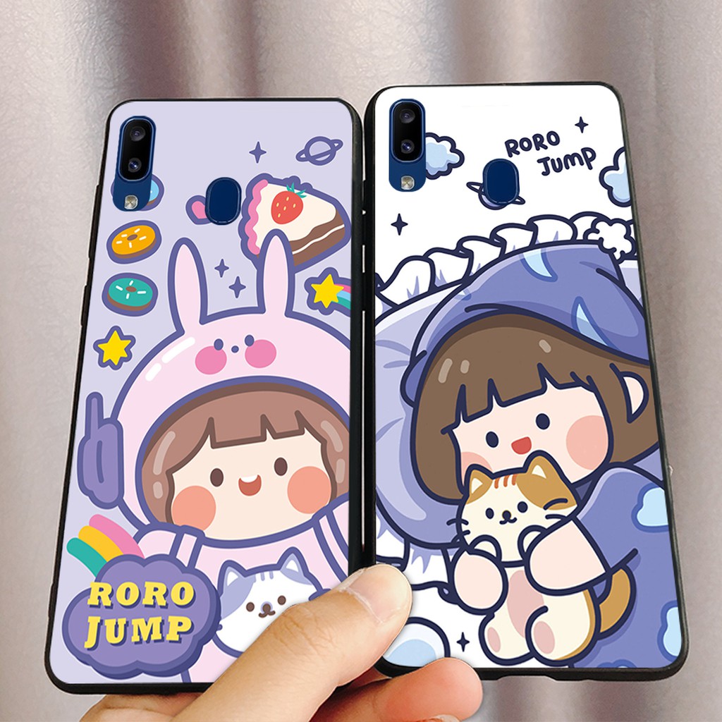 ỐP LƯNG SAMSUNG M20/M30 CÔ GÁI SIÊU CUTE-BỀN ĐẸP IN HÌNH CHẤT LƯƠNG CAO