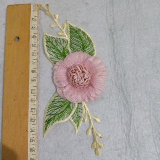 Bông nhụy xù kết lá