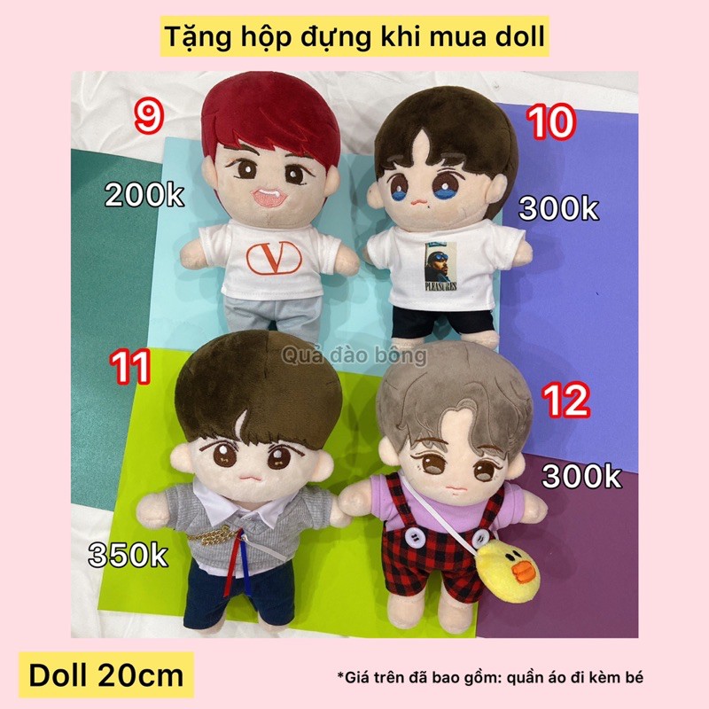 | DOLL 20cm | Nhượng búp bê 20cm