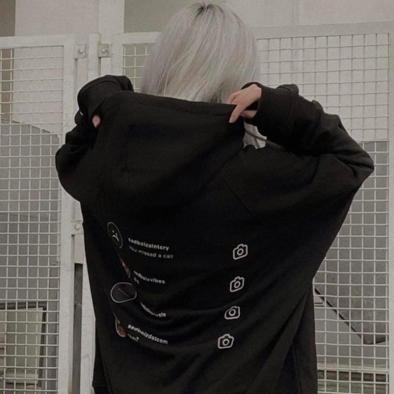Hodie Sadboiz unisex form rộng tay phồng nghe đồn đang hot