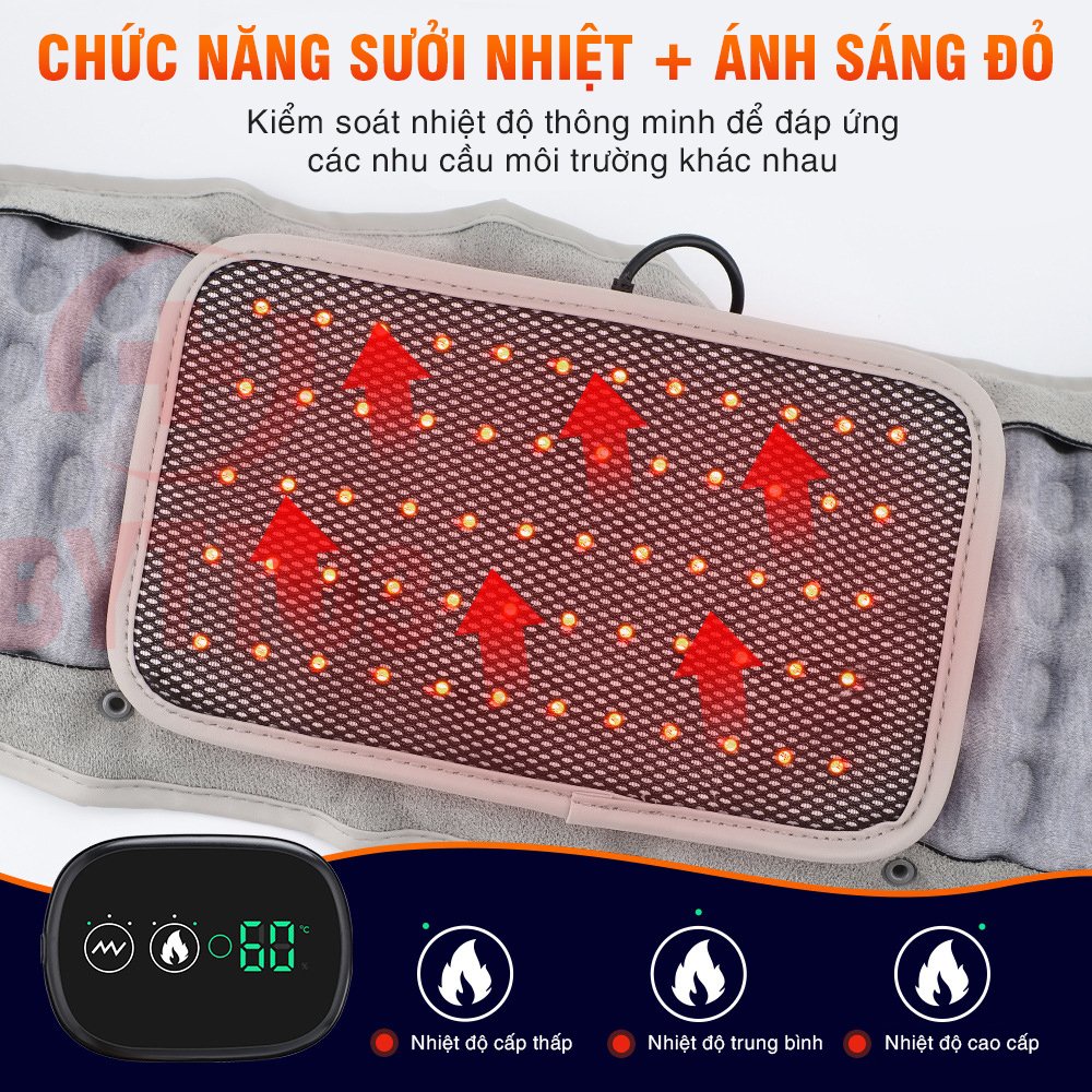 Đai Hơi Kéo Giãn Cột Sống  Đai Hơi Cột Sống - Xoá Bỏ Đau Thắt Lưng, Hạn Chề Quá Trình Thoát Vị Đĩa Đệm