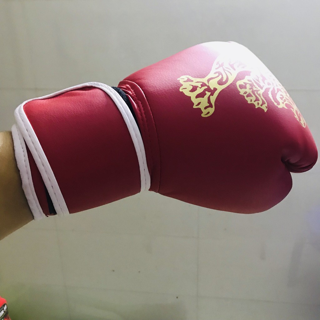 Găng Tay Đấm Bốc Boxing Cho Người Lớn Freesize Từ 40 đến 75Kg Chính Hãng miDoctor