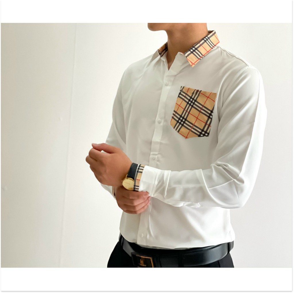 ÁO SƠMI NAM IN THÊU TAY DÀI PHONG CÁCH HÀN QUỐC,,CHẤT LỤA CAO CẤP THỜI TRANG KOKO MI