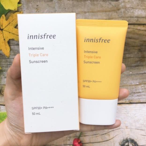 Kem Chống Nắng Innisfree Intensive Sunscreen Triple Care, Long Lasting 50ml