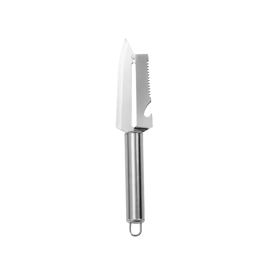 Dao Gọt Vỏ Củ Quả Inox 2 Lưỡi (22 x 4 x 1cm)