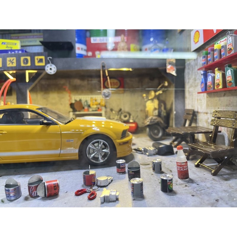 Mô hình chai lẻ 1/12