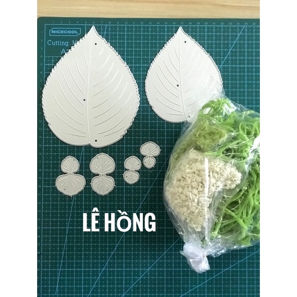 Khuôn cắt làm hoa tú cầu cánh lệch