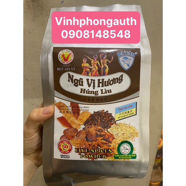 Bột Ngũ Vị Hương Bà Tám 500gr