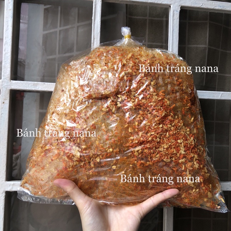Bánh tráng sa tế tỏi tôm