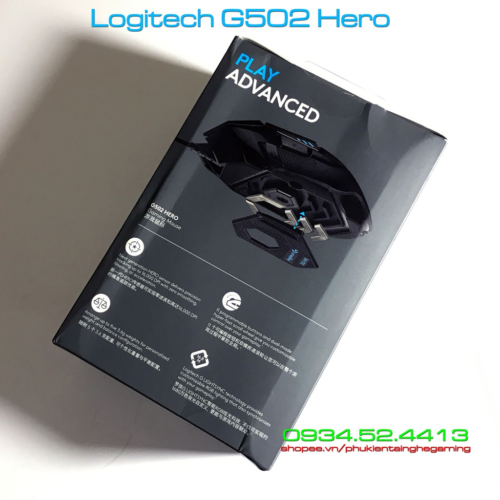 Chuột Logitech G502 HERO 16000dpi | WebRaoVat - webraovat.net.vn