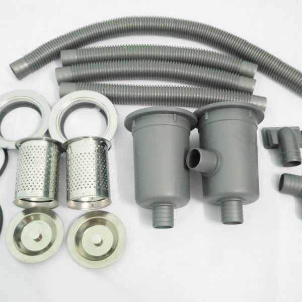 Xi phông , chậu rửa bát , xi phông chậu rửa bát chậu inox có chống hôi và ngăn rác