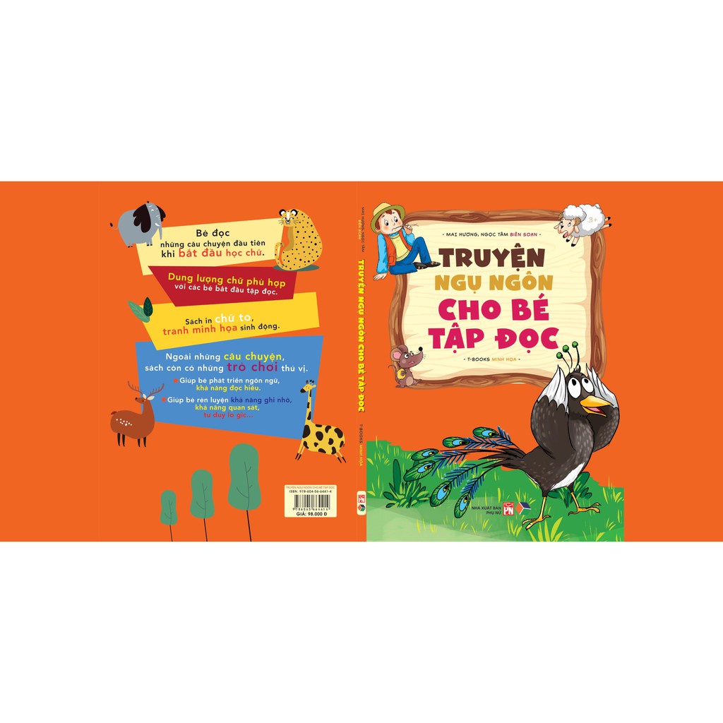 Sách - Truyện ngụ ngôn cho bé tập đọc