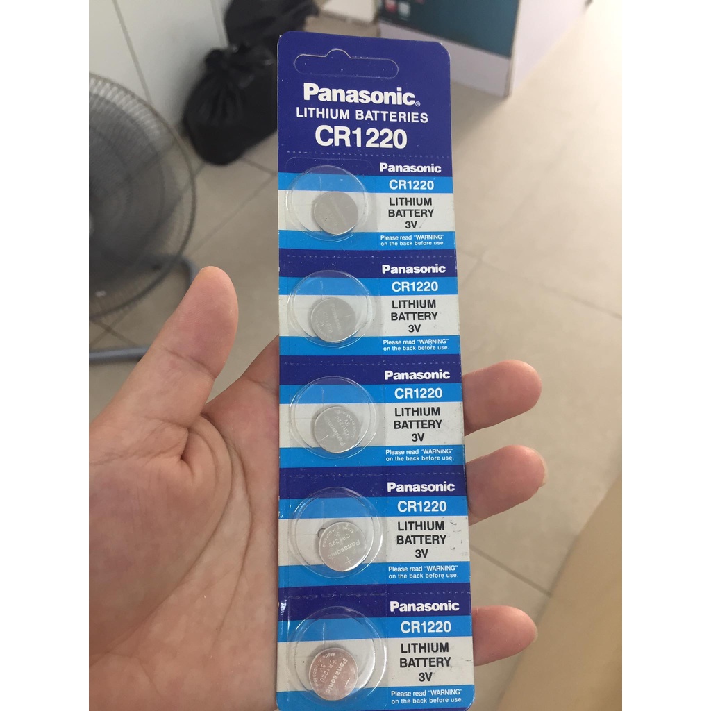 pin CR 1220 Lithium Battery 3V ( GIÁ 5 VIÊN ) loại tốt