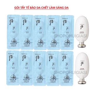 Gói Tẩy Tế Bào Da Chết Làm Sáng Da - Whoo Gongjinhyang Seol Brightening Gel 1ml
