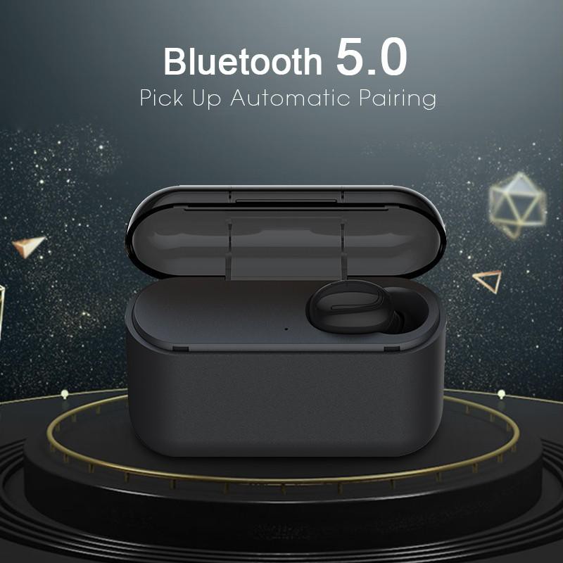 (CAO CẤP) Tai Nghe Bluetooth Không Dây HBQ- Q32 - Chống Nước IPX5 - Nghe 60h - Tích Hợp Micro - Tự Động Kết Nối