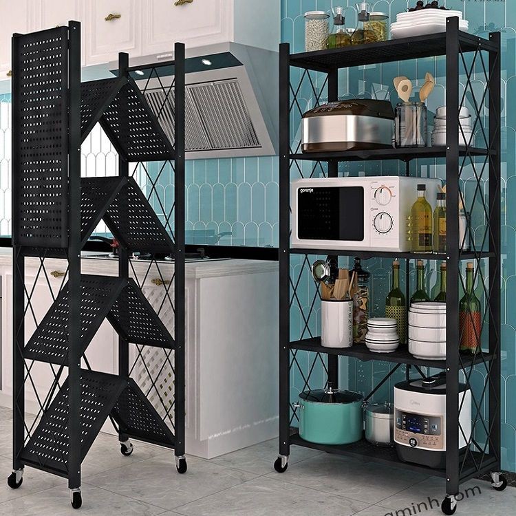 Kệ 5 Tầng Đa Năng Nhà Bếp Gấp Gọn