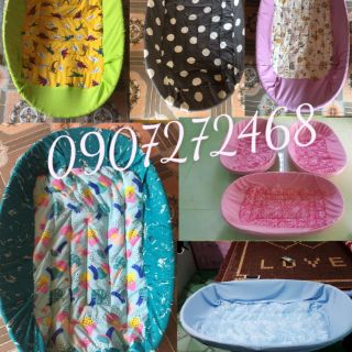 Nôi tre size 90x60 kèm nệm bọc