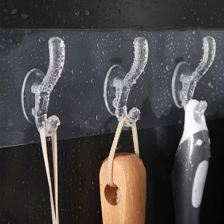 Bộ 1 / 4 móc treo đồ dùng dán tường đa chức năng tiện lợi