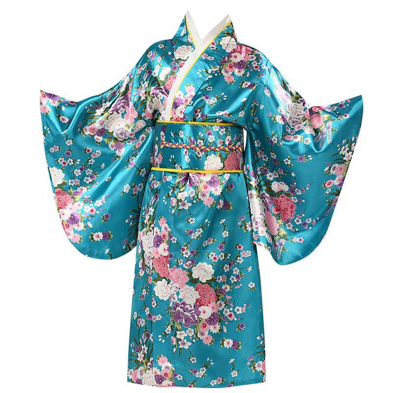 Trang Phục Kimono Cho Bé Gái, Bộ Yukata Trẻ Em Nhiều Màu Sắc