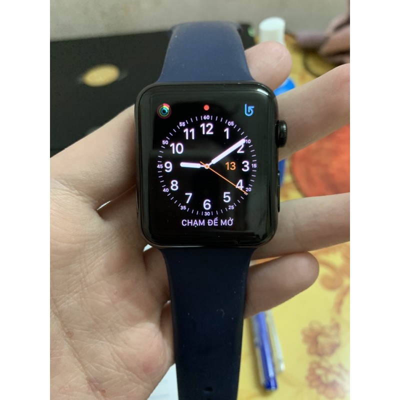 Apple watch series 1 Thép đen 42mm