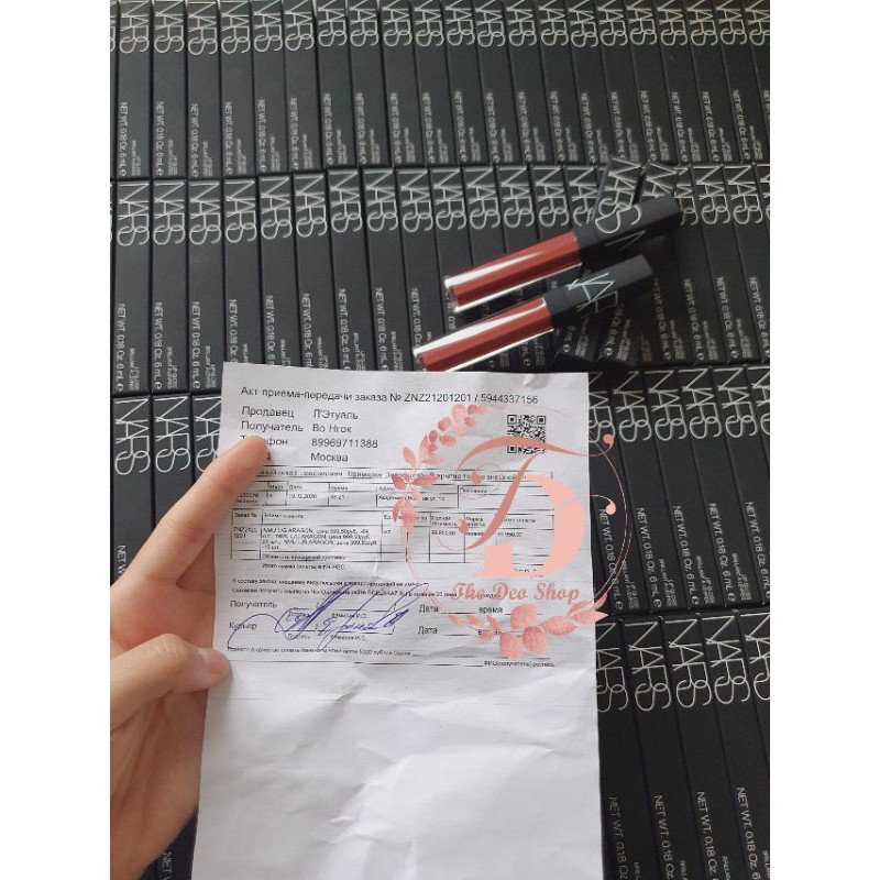 [Sẵn sale fullsize fullbox] Son bóng Nars Aragon | BigBuy360 - bigbuy360.vn