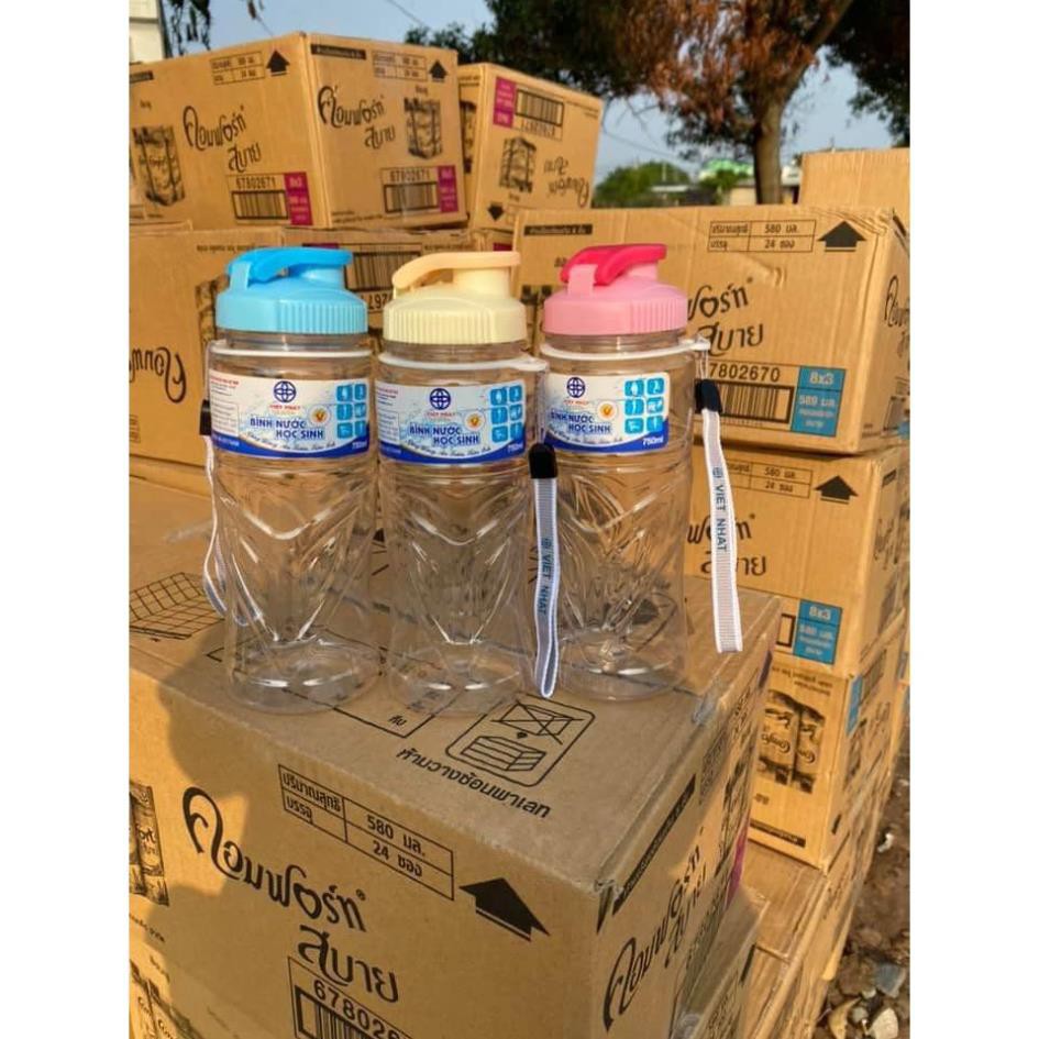 Bình đựng nước cao cấp Việt Nhật 550ml - Bình nước thể thao