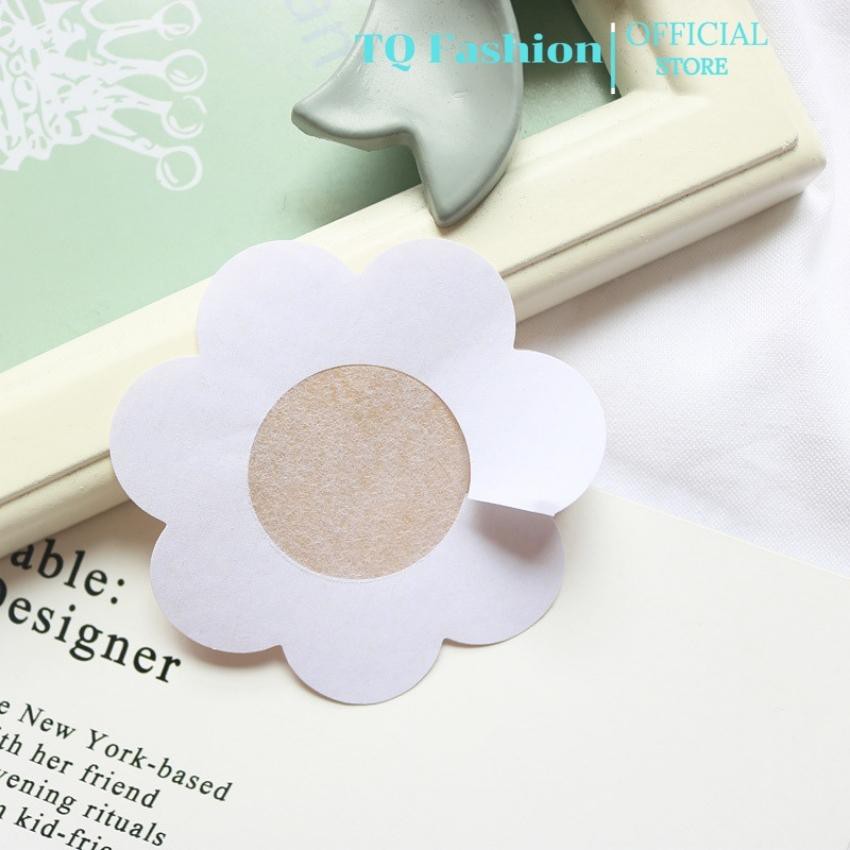 Miếng dán ti ngực giấy, Túi 10 miếng dán ngực chống lộ ti khoe vòng 1 quyến rủ alohashop91