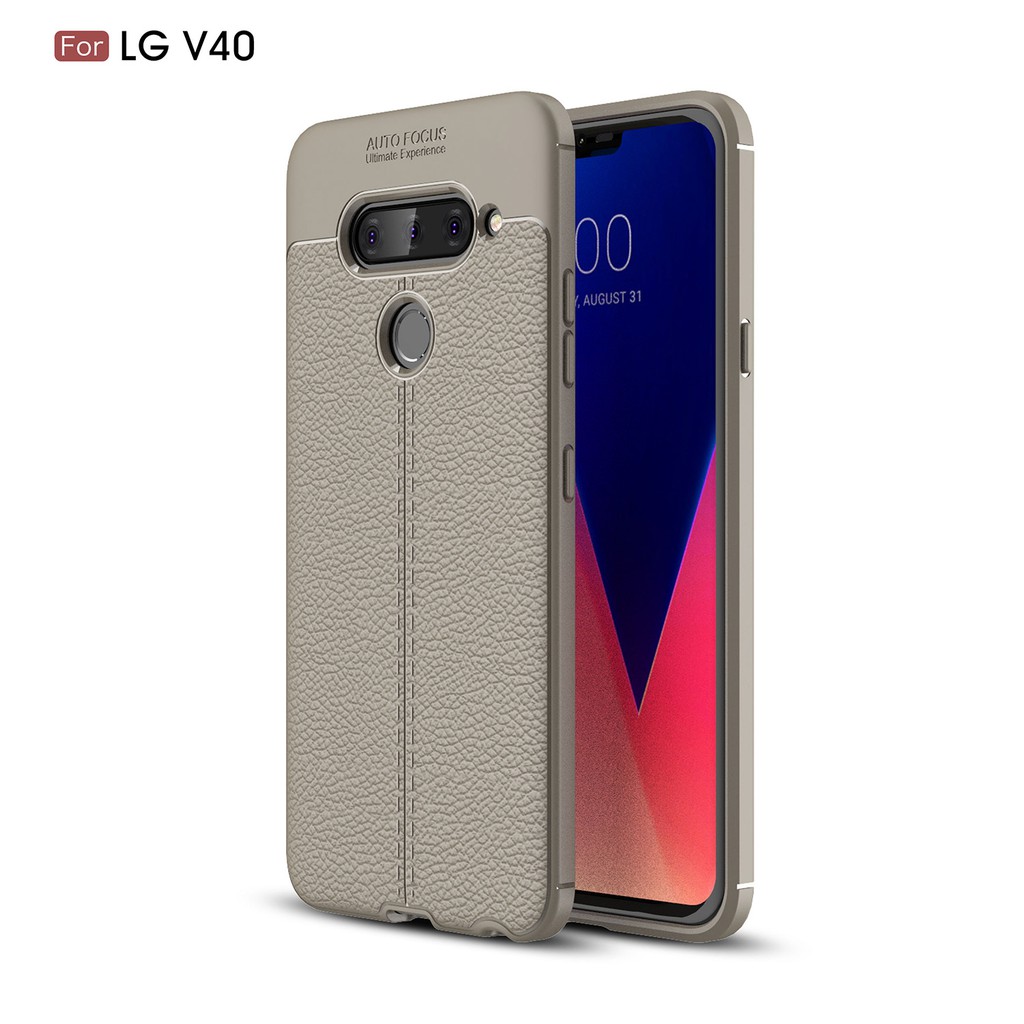 Ốp Lưng Da Tpu Mềm Chống Sốc Cho Lg V30 / V30S / V40