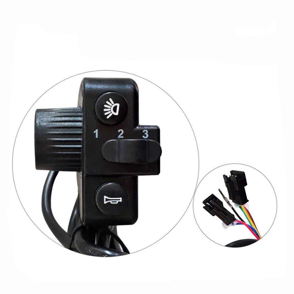 Công Tắc Gia Tốc Còi Xe Đạp Điện 3 Trong 1 Tiện Dụng