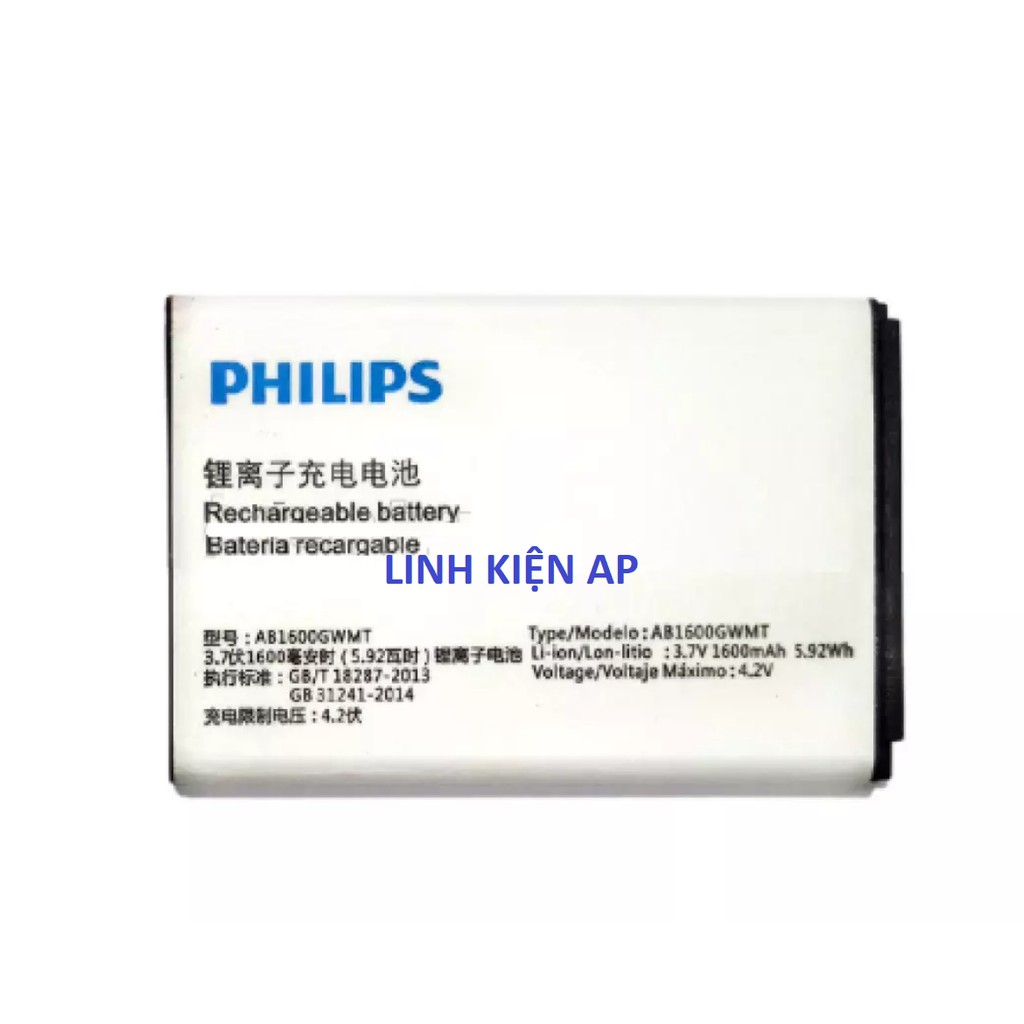 Pin điện thoại Philip E316