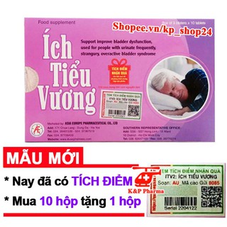 ✅ [10 TẶNG 1] Ích Tiểu Vương – Giúp giảm tiểu đêm, tiểu nhiều, tiểu són, mót tiểu, rối loạn và kích thích bàng quang