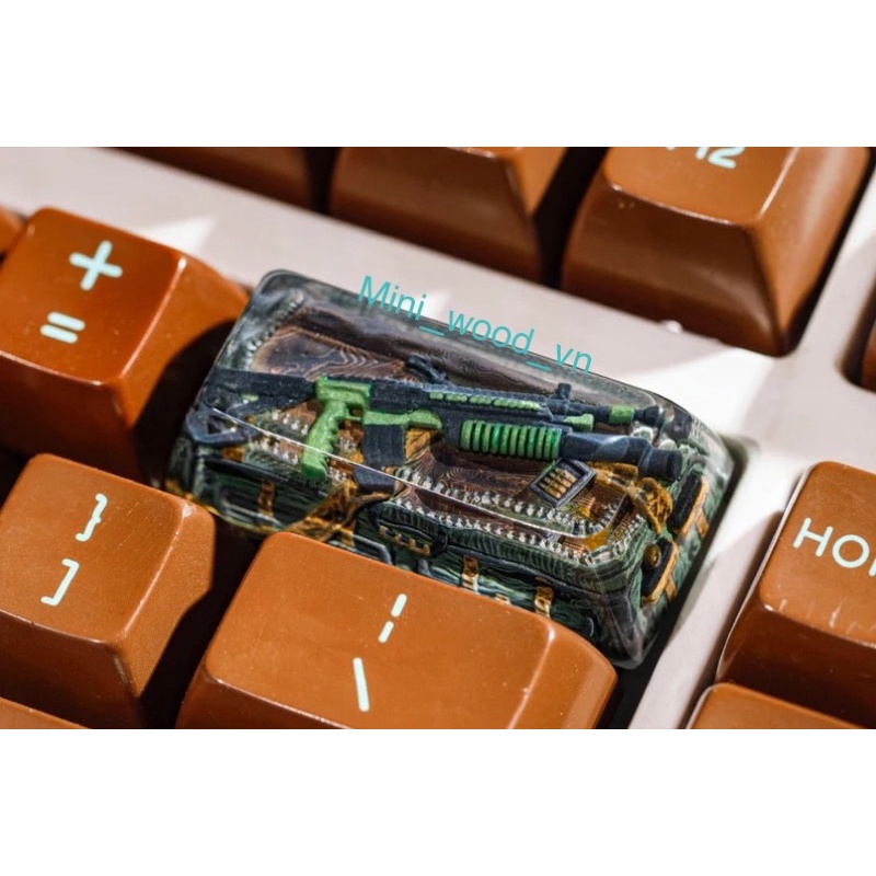 Nút bàn phím cơ.Keycap resin.Keycap Artisan