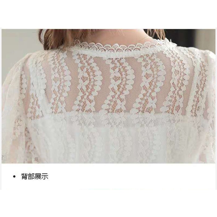 Áo Thun Ngắn Tay Phối Ren Thời Trang Mùa Hè Dành Cho Nữ