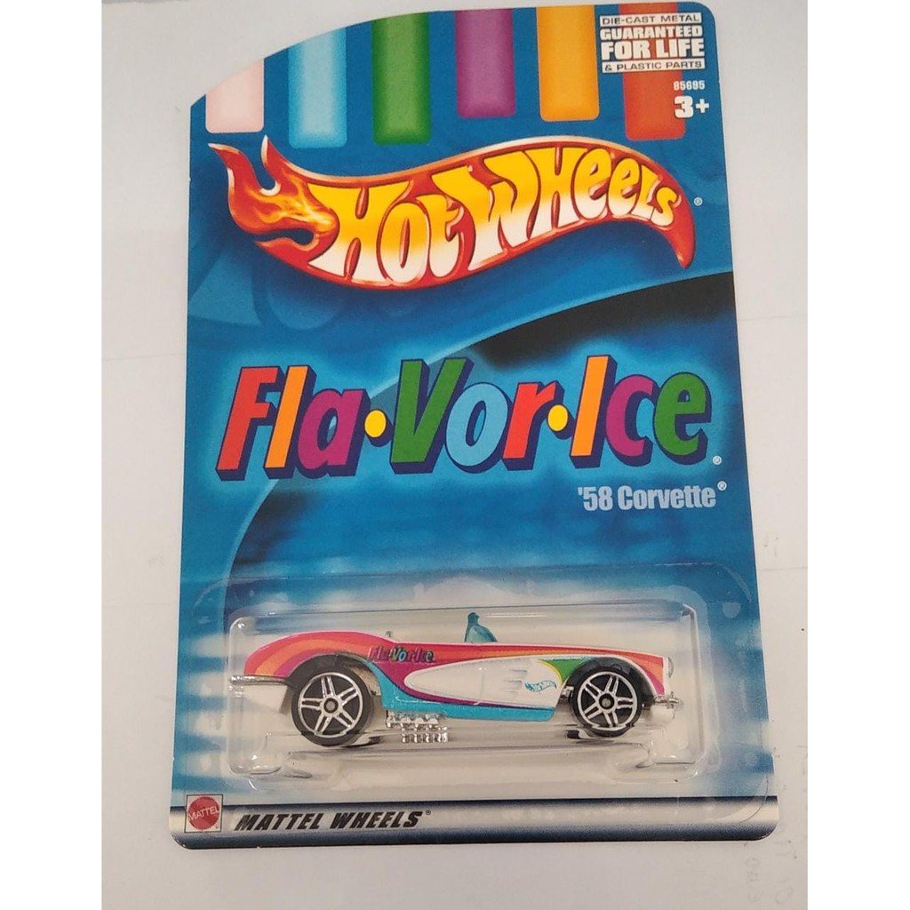 Mô hình xe đồ chơi Hot Wheels 58 Corvette Flavor Ice Fla độc đáo cho bé