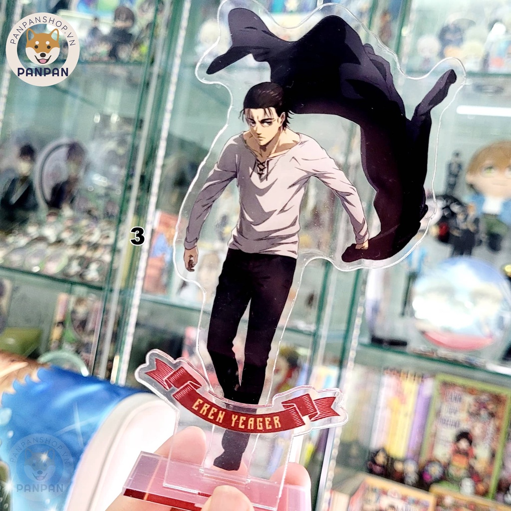 Mô Hình Standee Acrylic Anime Hình Attack on Titan The Final Season