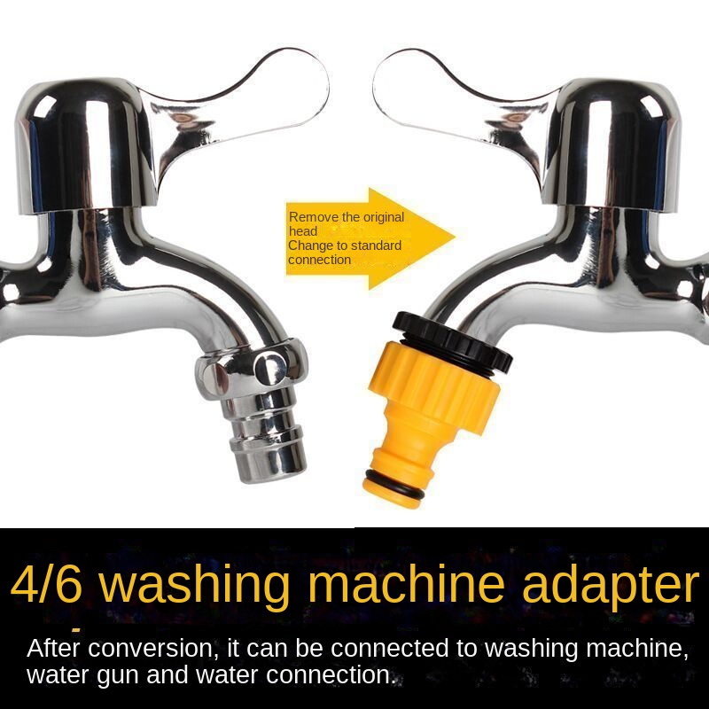 Đầu Nối Ống Nước 4 Điểm 6 Điểm Kết Nối Vòi Nước Rửa Xe Hơi Đầu Nối Bốn Điểm Thông Dụng