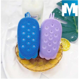 Cọ tắm silicon-chuột tắm tạo bọt cọ lưng