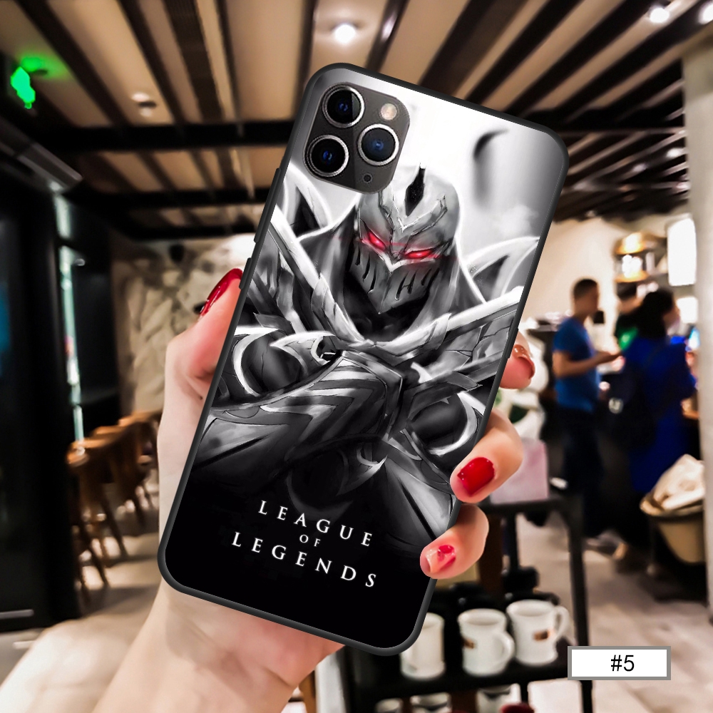 Ốp điện thoại mềm hình League of Legends LOL thích hợp cho iPhone 11 Pro Max Pro 11 XS MAX XR X 7 8 6 6s